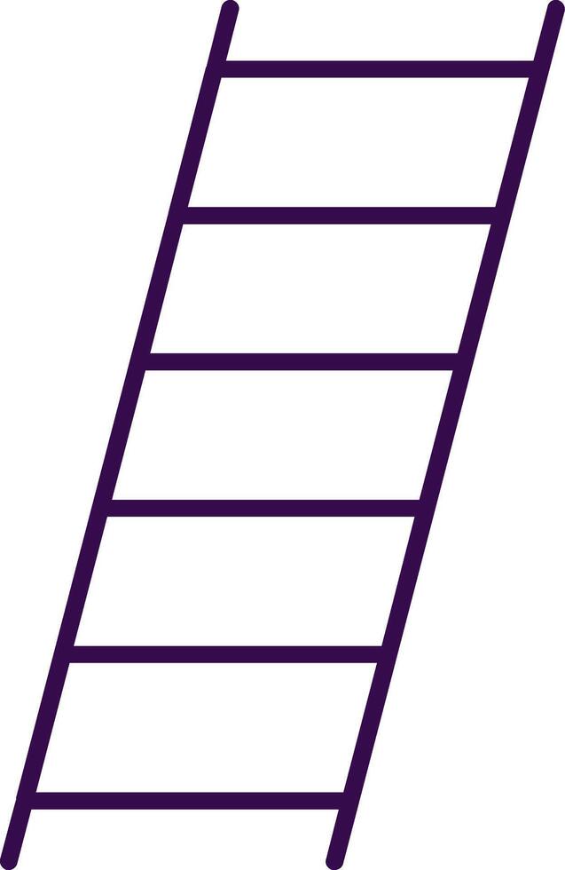 Ladder Filled  Icon vector