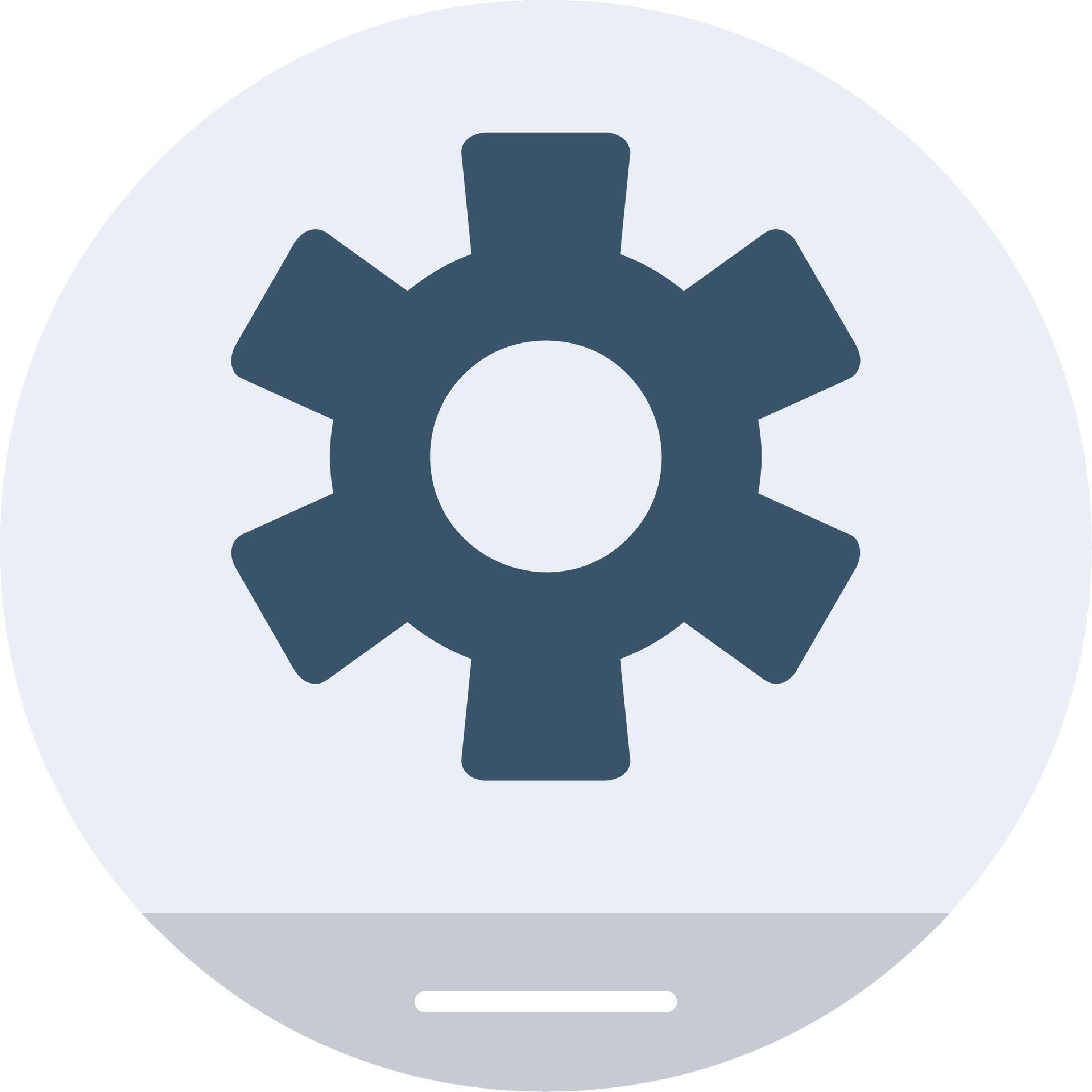 Setting Flat Gradient Icon 42186260 Vector Art at Vecteezy