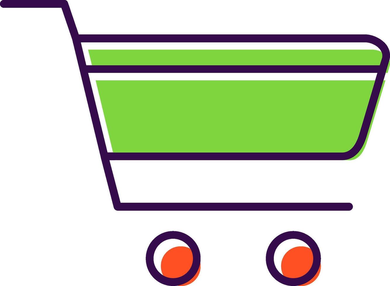 Cart Filled  Icon vector