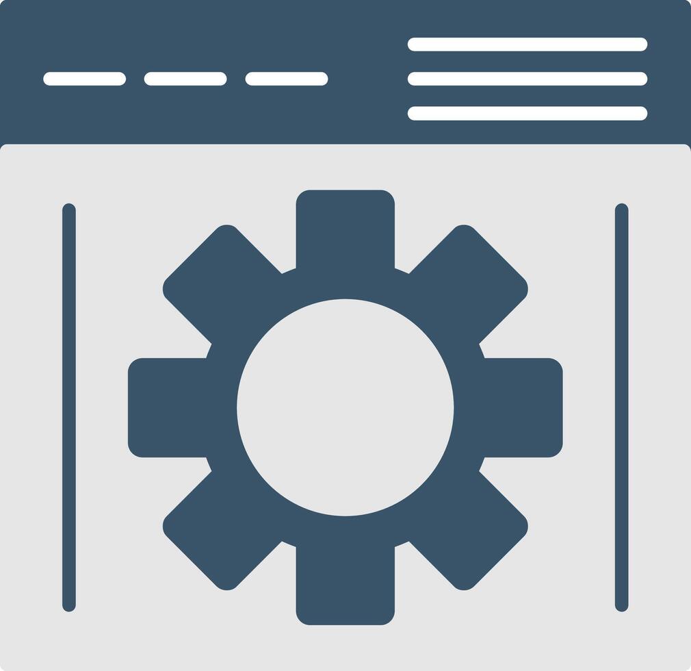 Browsing Flat Gradient  Icon vector