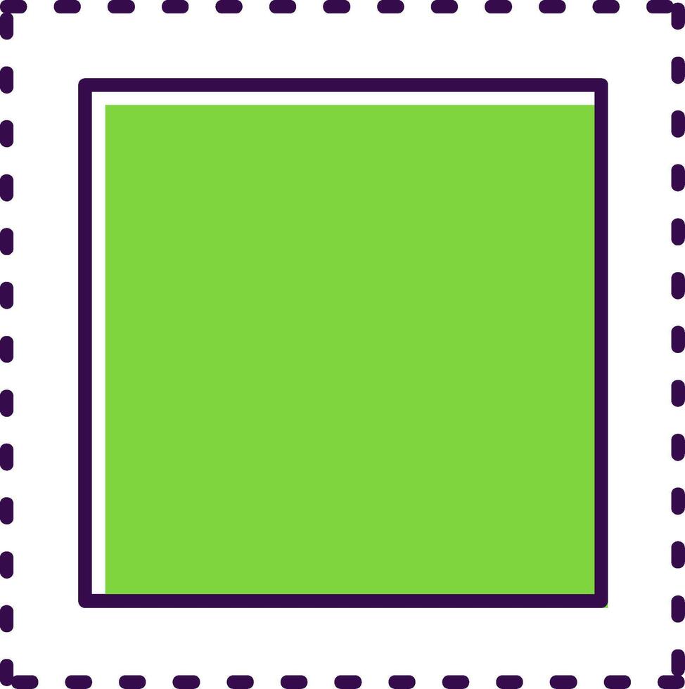 Marquee Filled  Icon vector