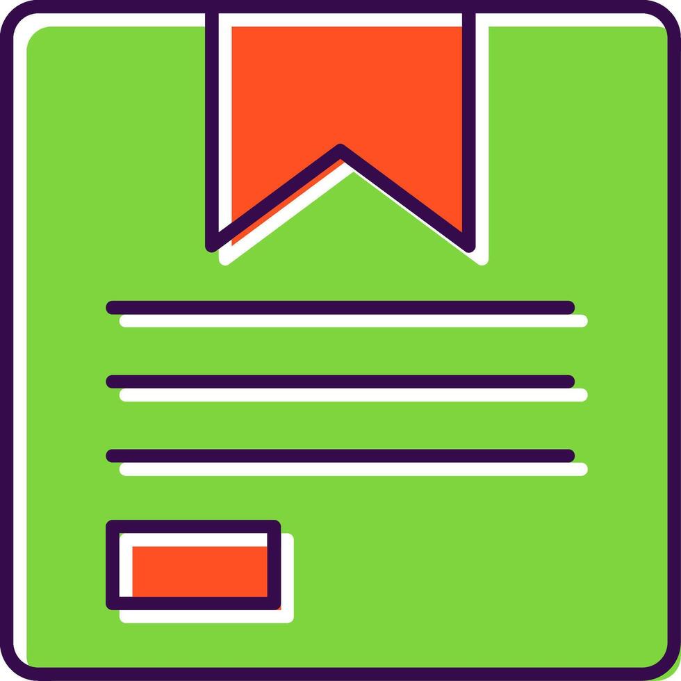 Product Filled  Icon vector
