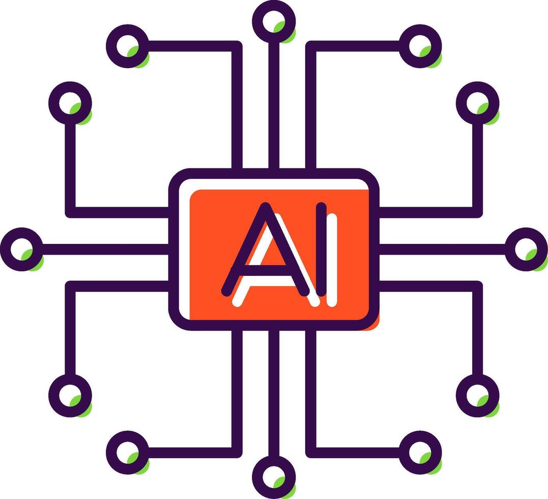Artificial Intelligence Filled Icon 42187437 Vector Art at Vecteezy