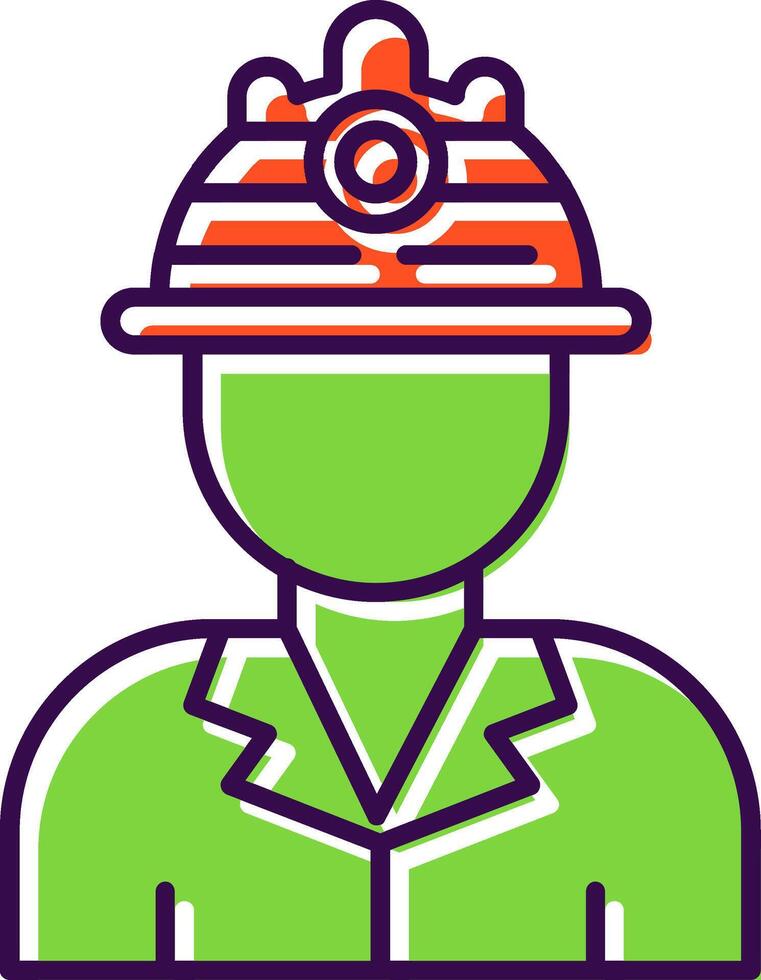 Labor Filled  Icon vector