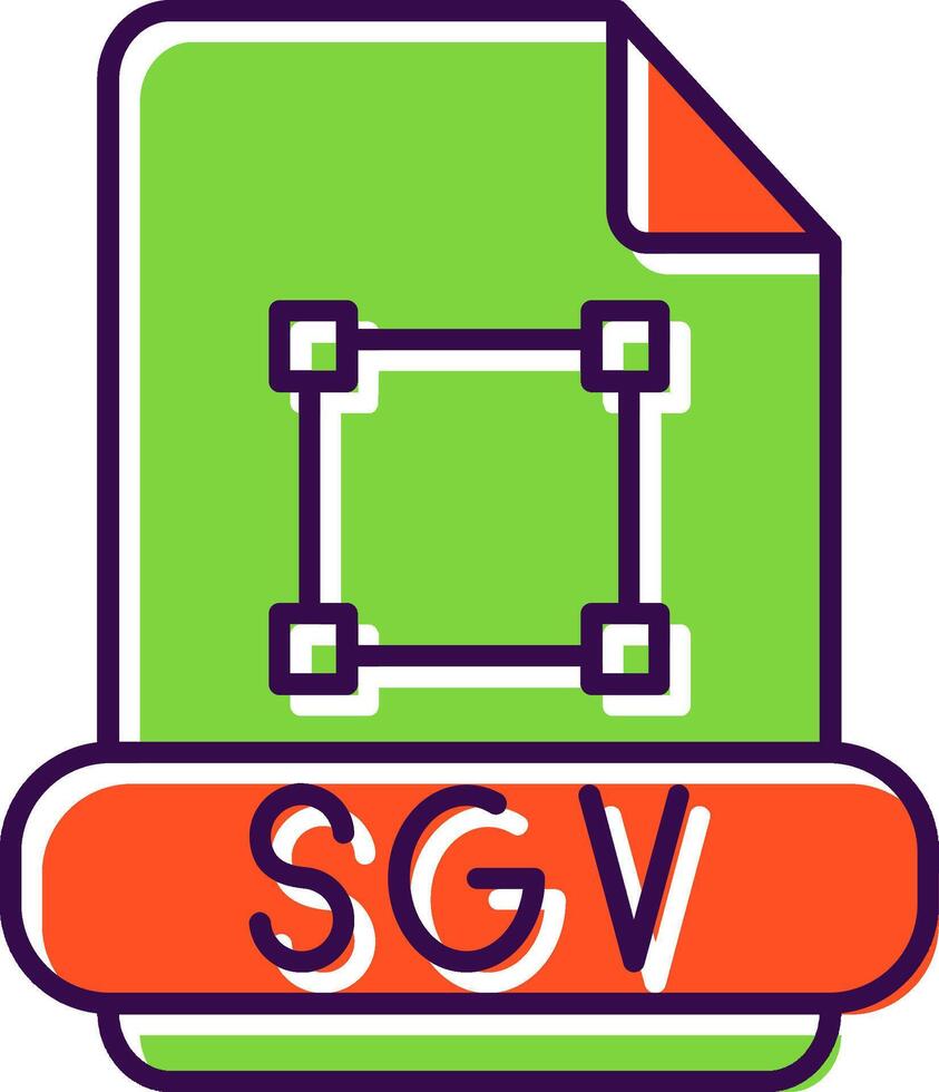 svg lleno icono vector