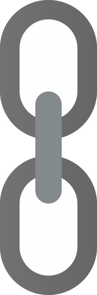 cadena plano degradado icono vector