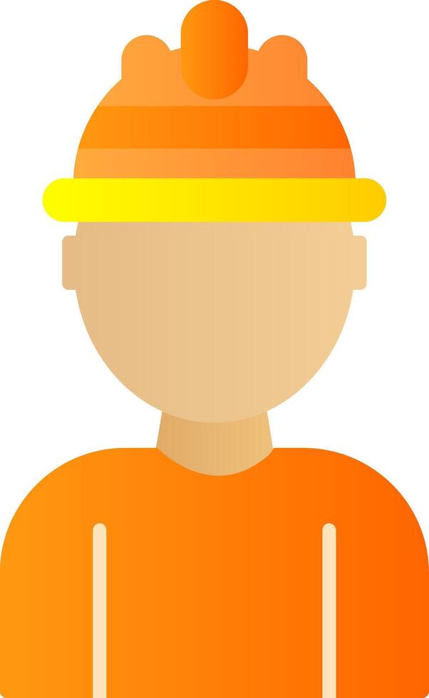 Labor Flat Gradient  Icon vector