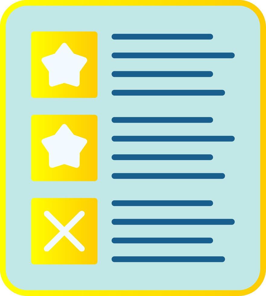 Paper Flat Gradient  Icon vector