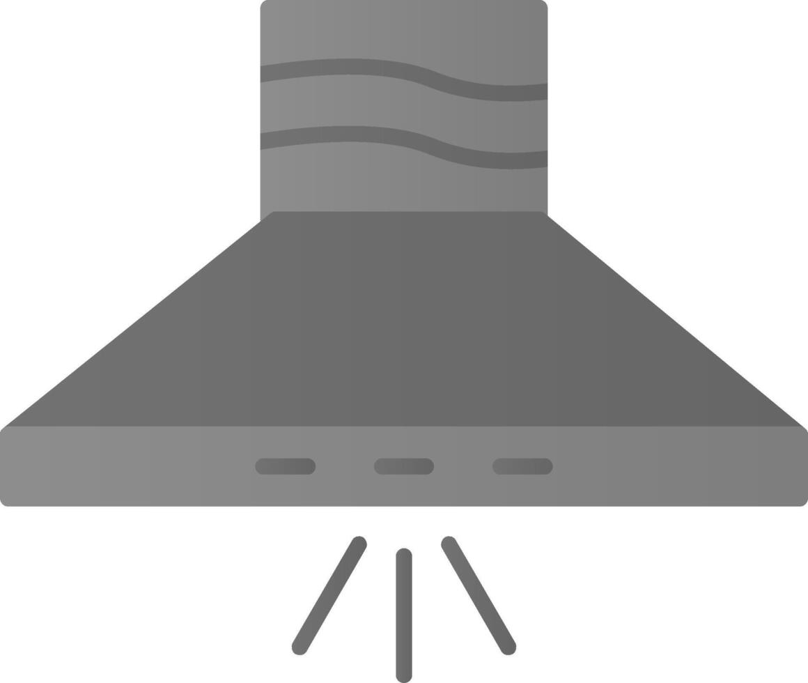 Kitchen Hood Flat Gradient  Icon vector