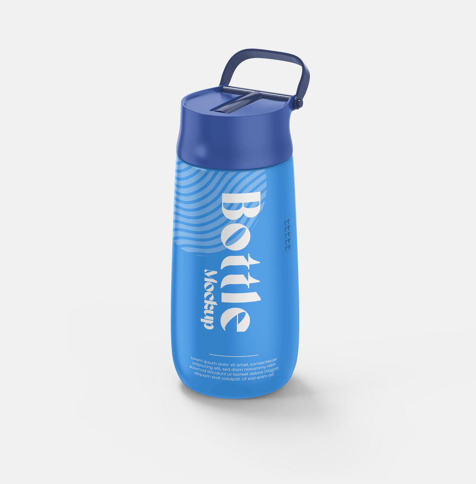 Water Bottle Mockup psd