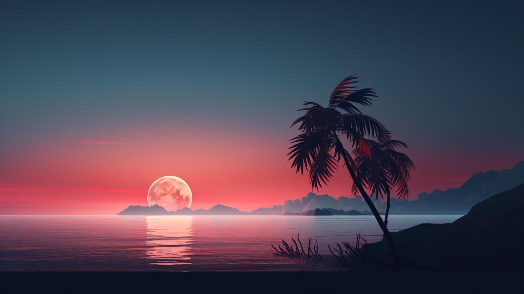 AI generated Minimalist Designs background photo