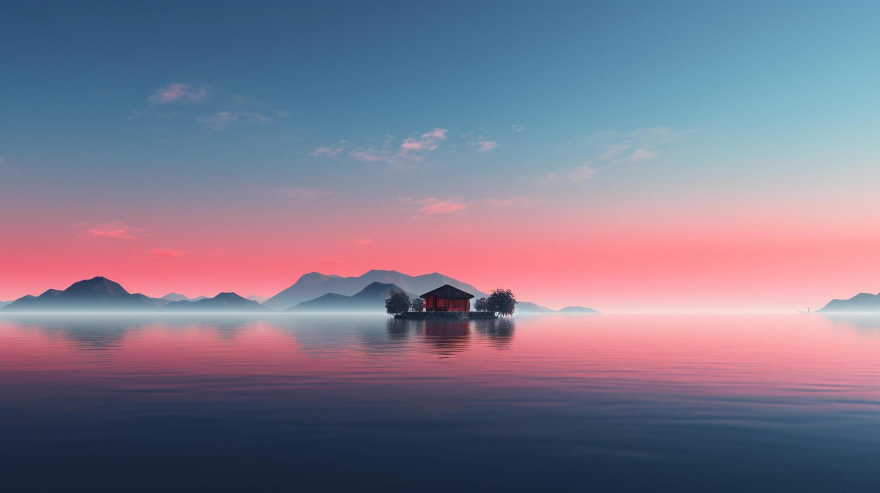 AI generated Minimalist Designs background photo