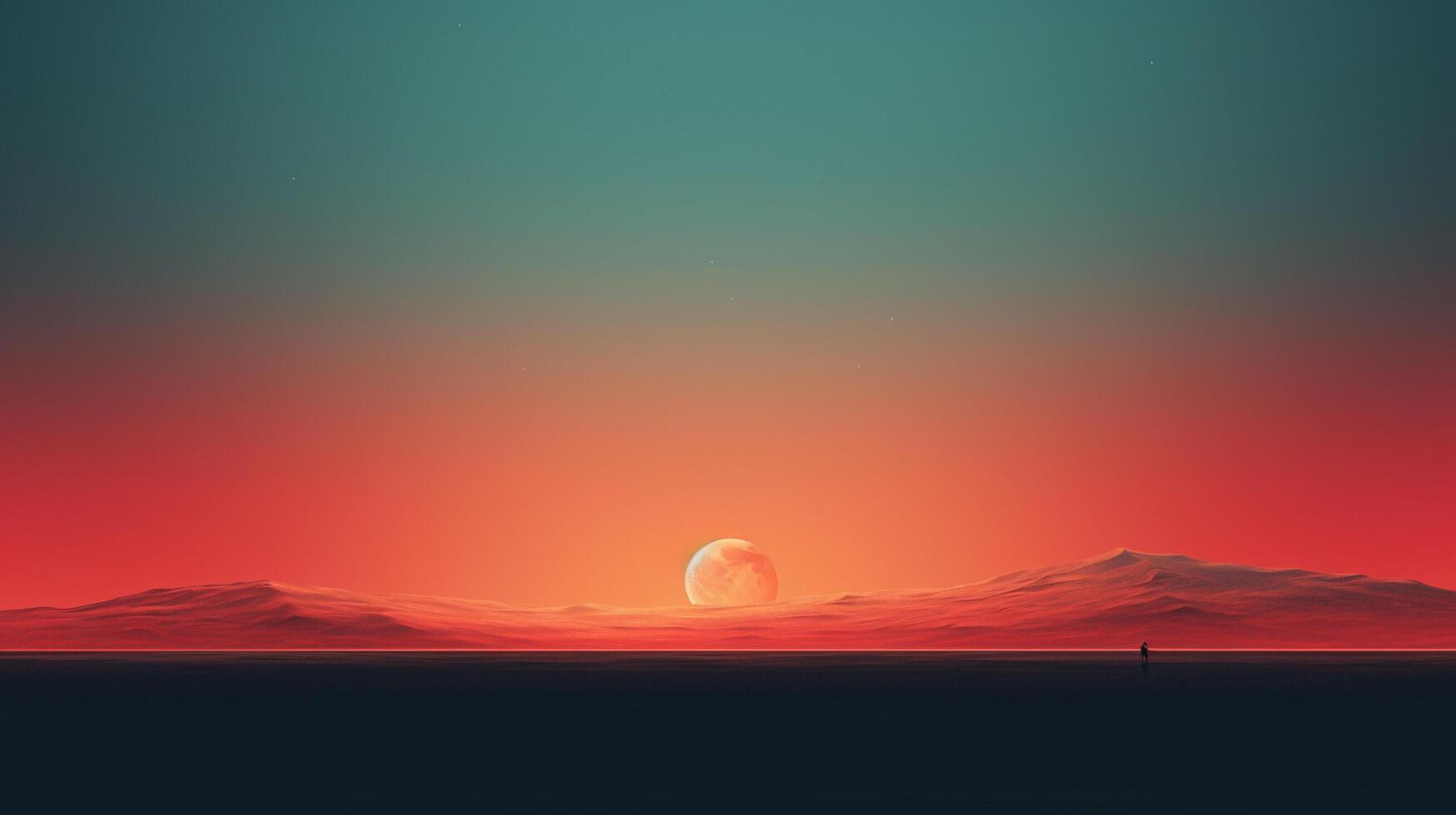 AI generated Minimalist Designs background photo