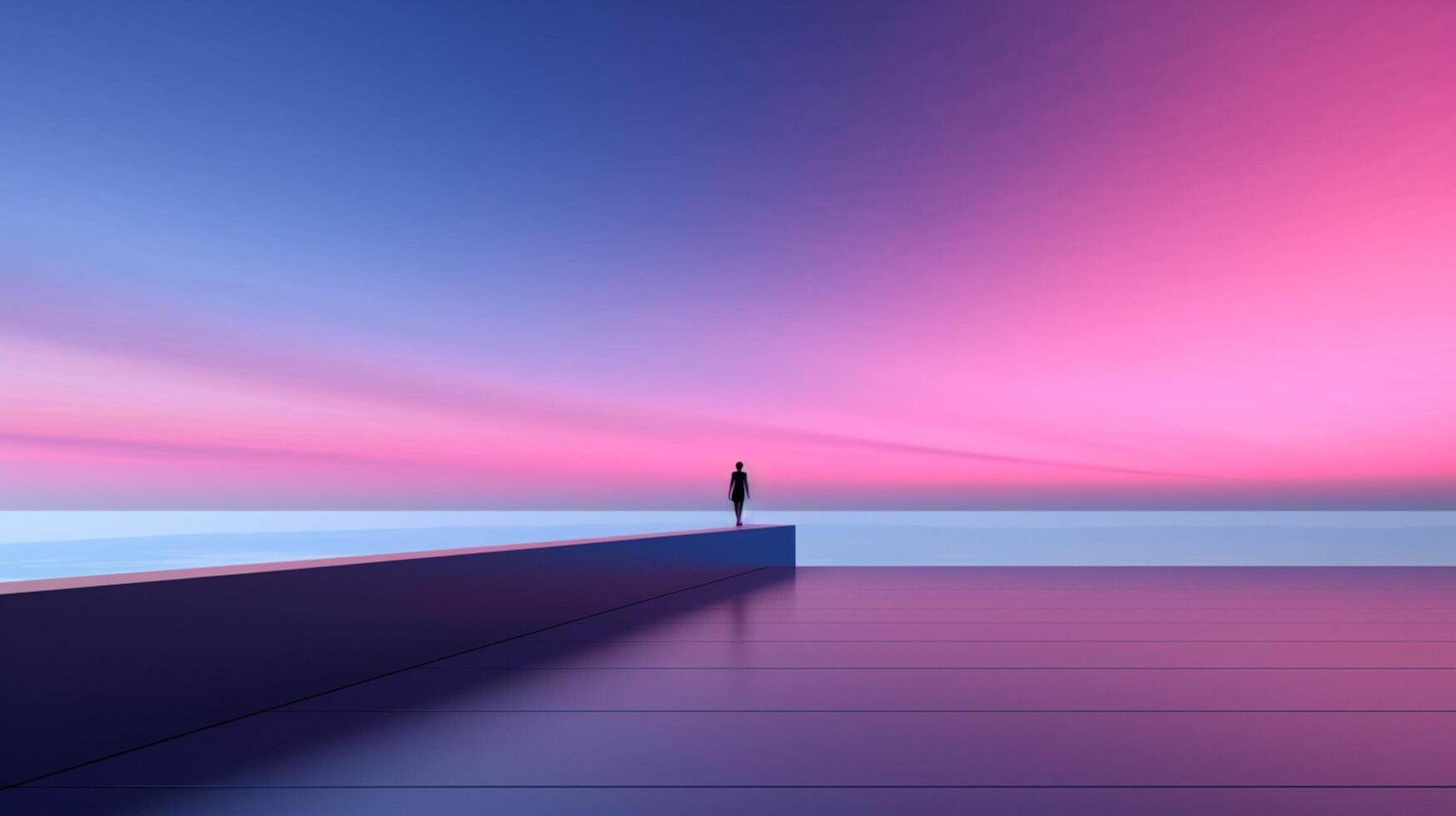 AI generated Minimalist Designs background photo