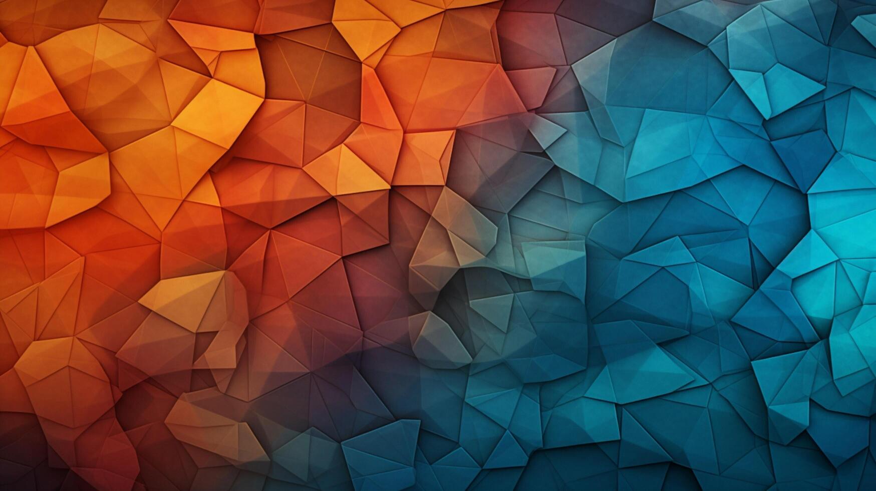 AI generated Mosaic and Tessellations background photo