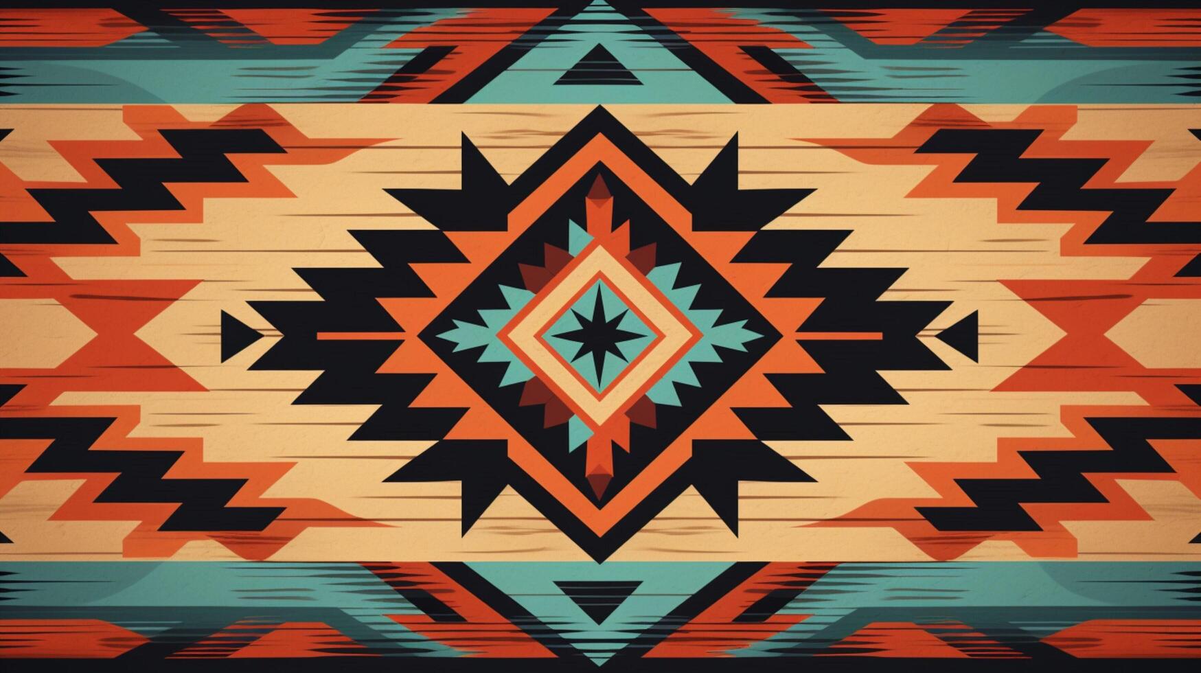 AI generated Navajo Pattern photo