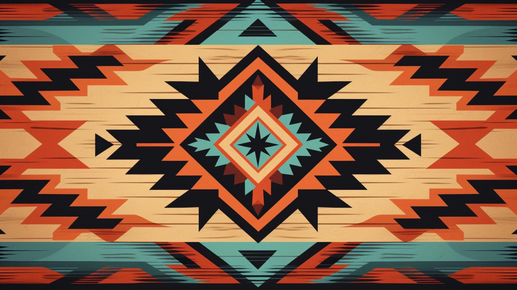 AI generated Navajo Pattern photo