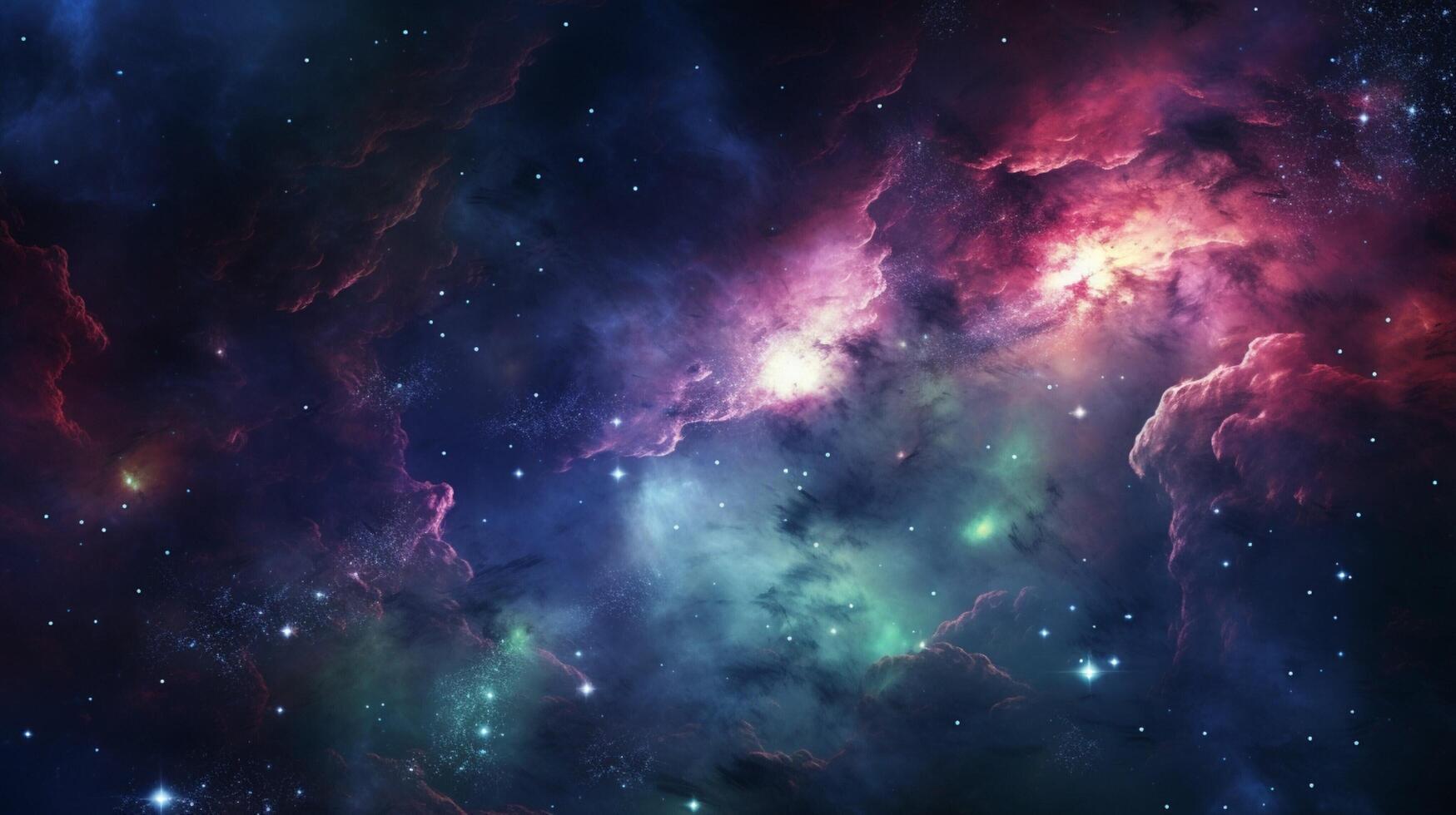 AI generated Nebula high quality Background photo
