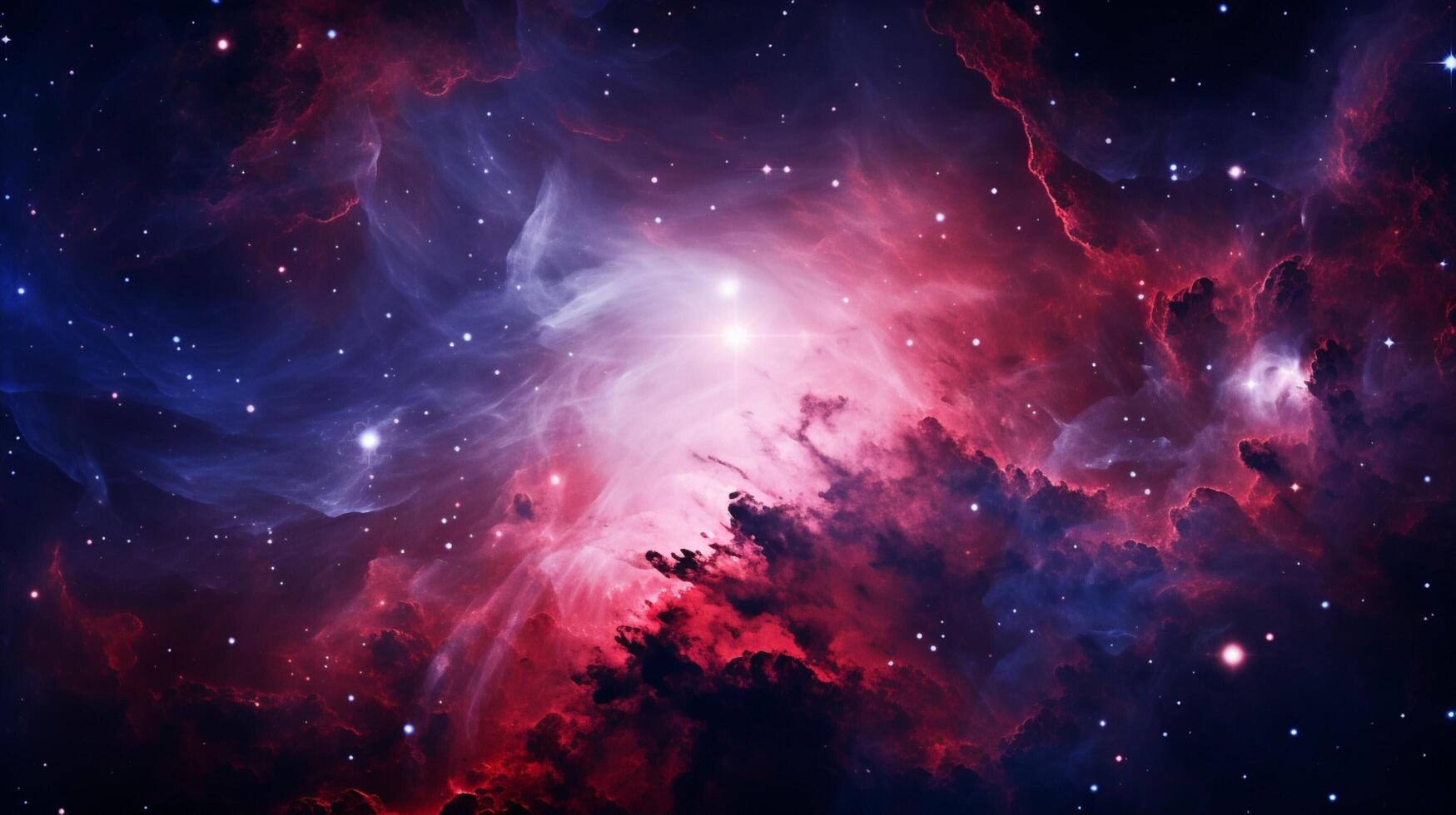 AI generated Nebula high quality Background photo