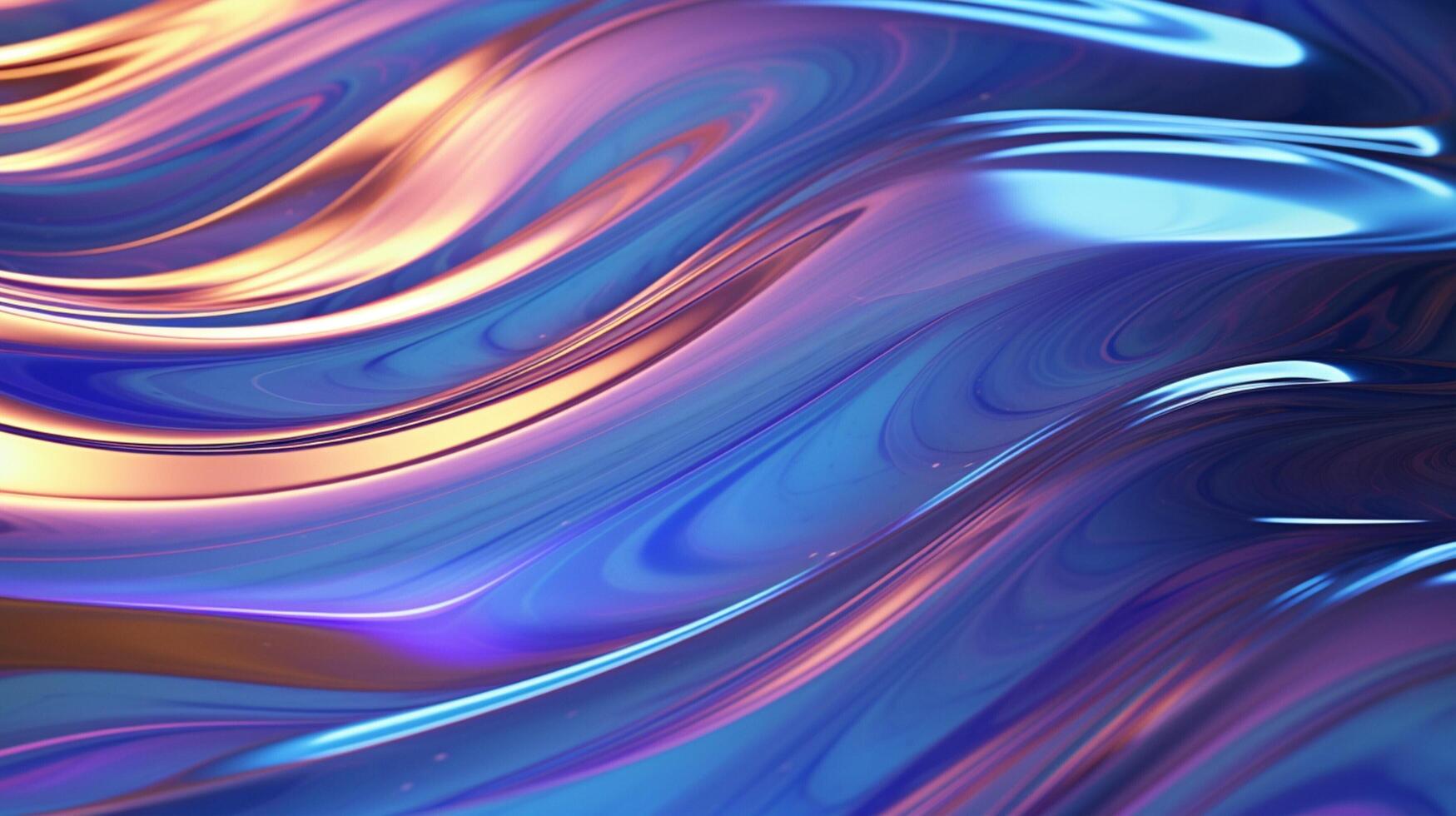 AI generated Oil Slick Water Patterns background photo