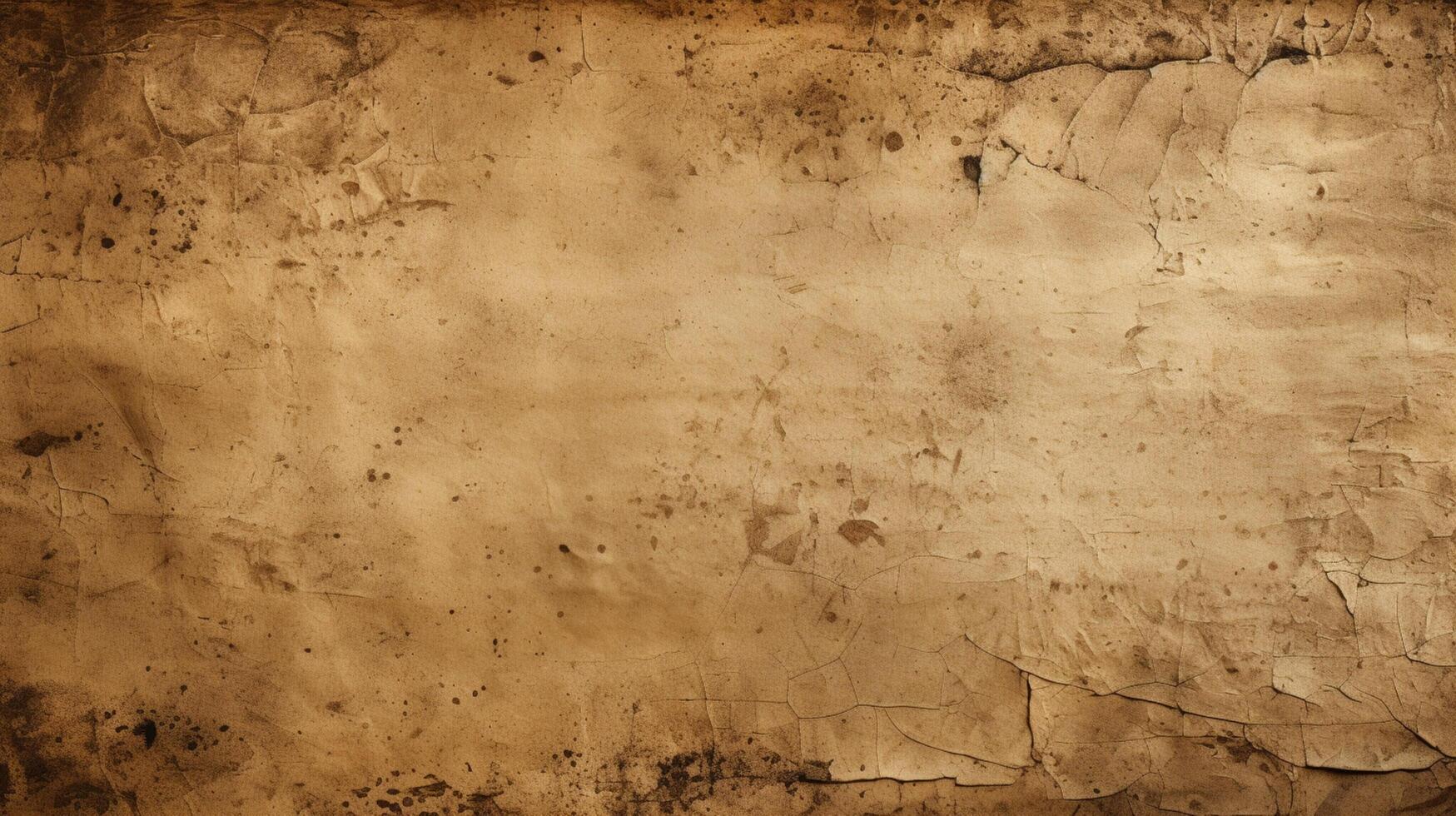 AI generated Old Paper Vintage Background photo