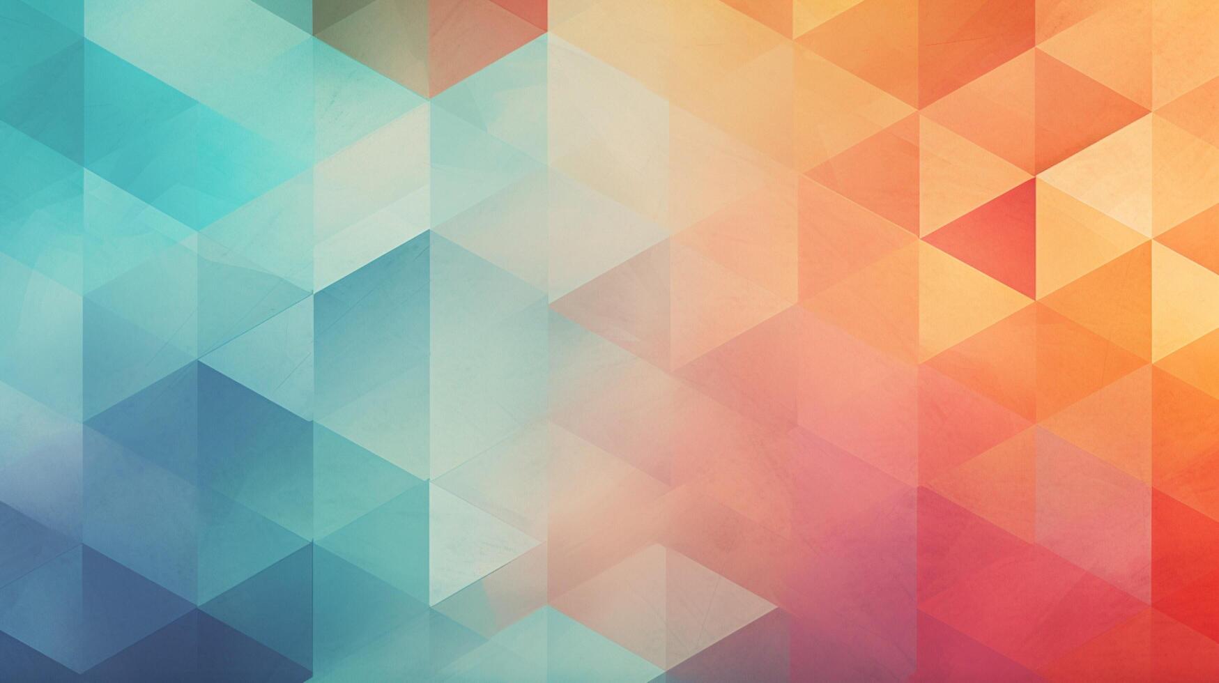 AI generated Pastel Geometric Patterns Background photo