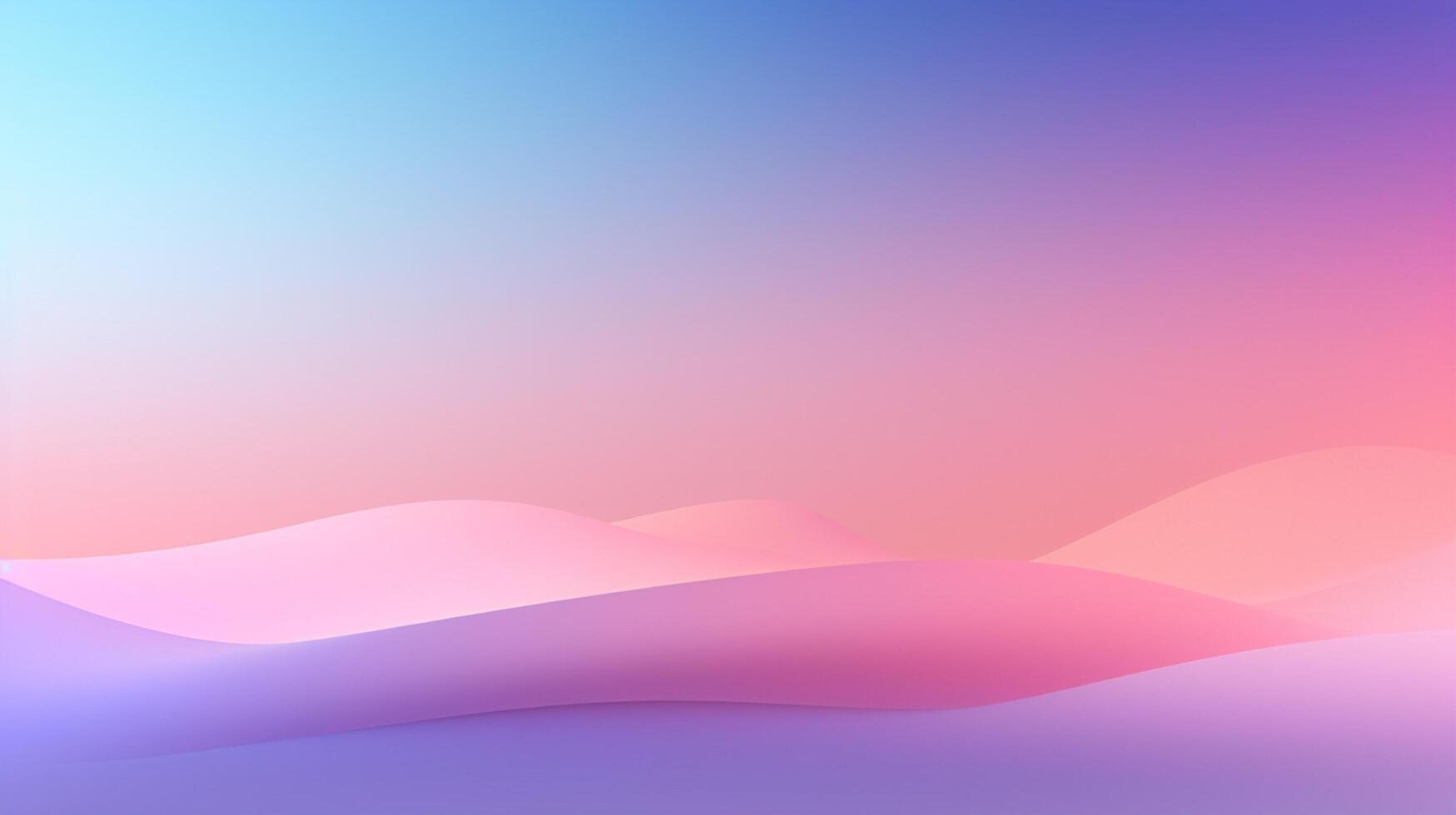 AI generated Pastel Gradient Background photo