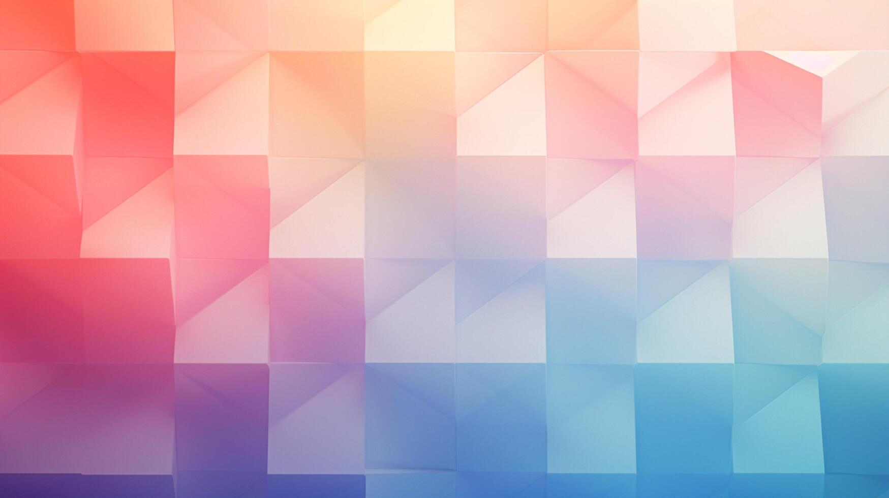 AI generated Pastel Geometric Background photo