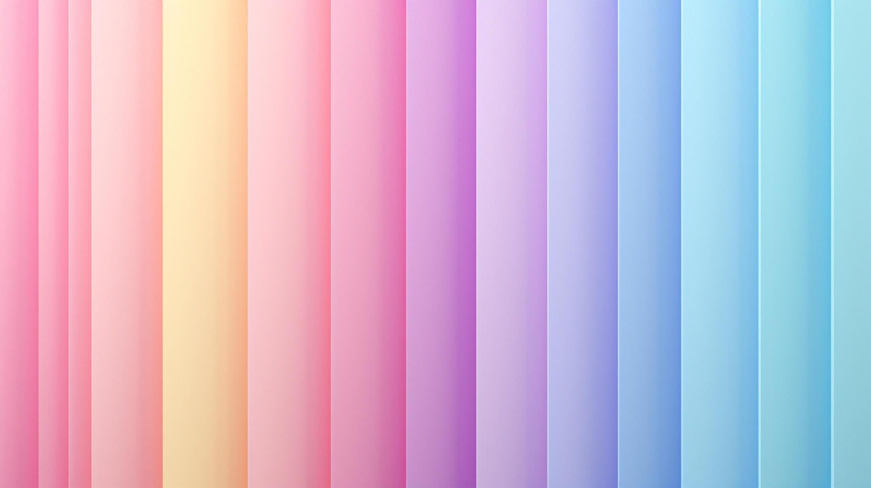 AI generated Pastel Striped Background photo