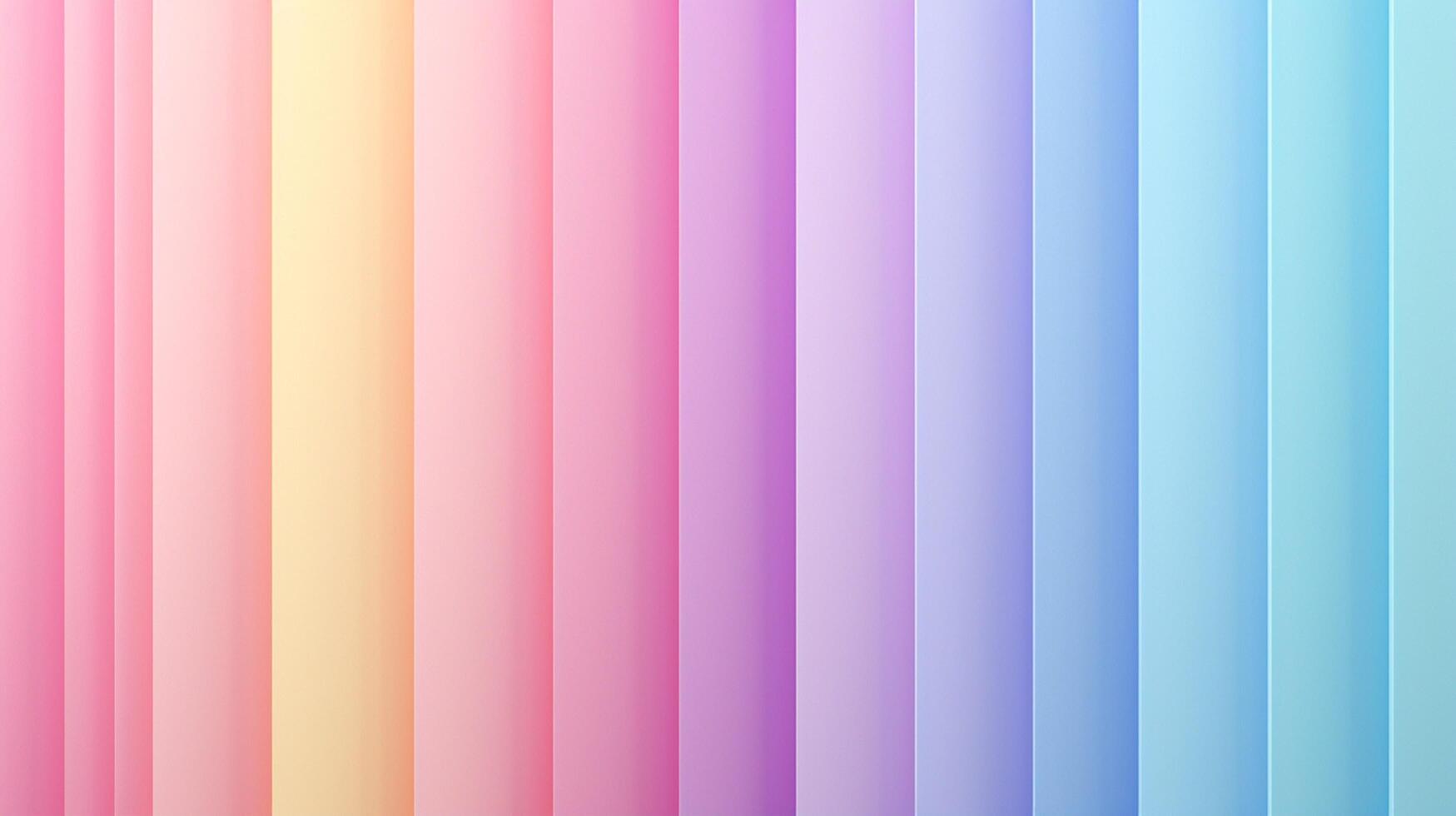 AI generated Pastel Striped Background photo