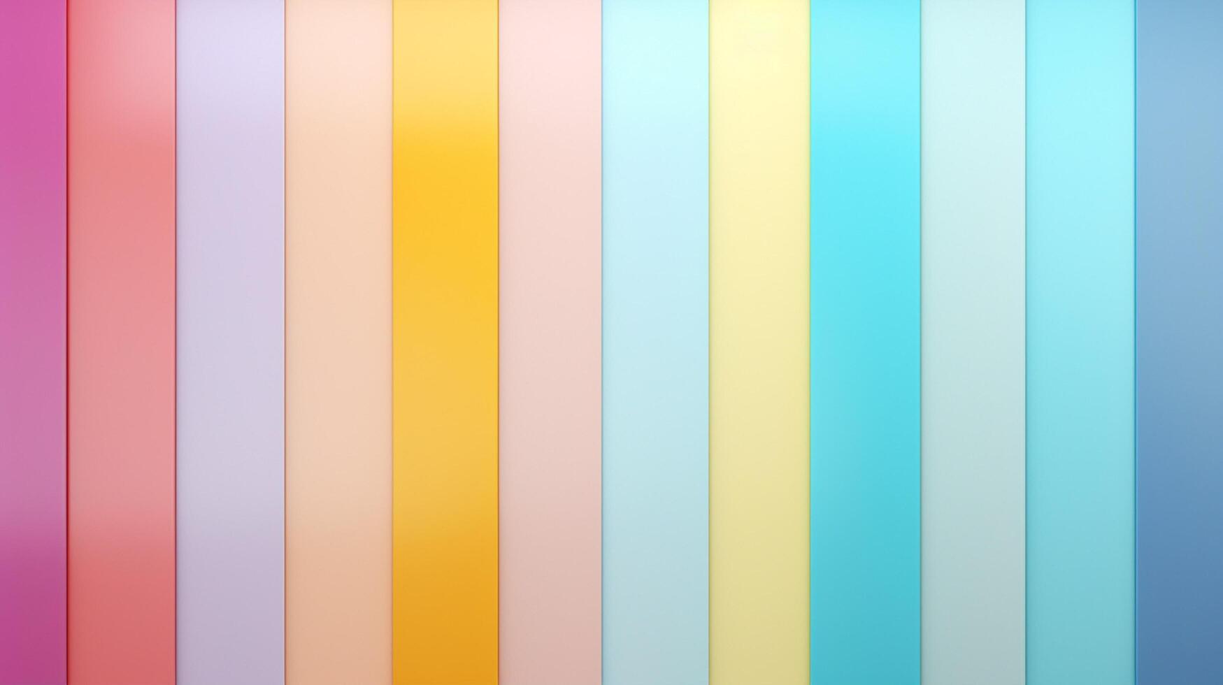 AI generated Pastel Striped Background photo