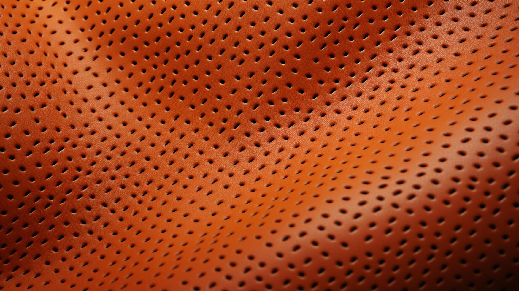 AI generated Perforated Leather Background photo