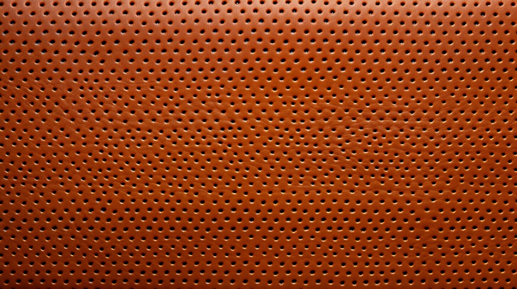 AI generated Perforated Leather Background photo