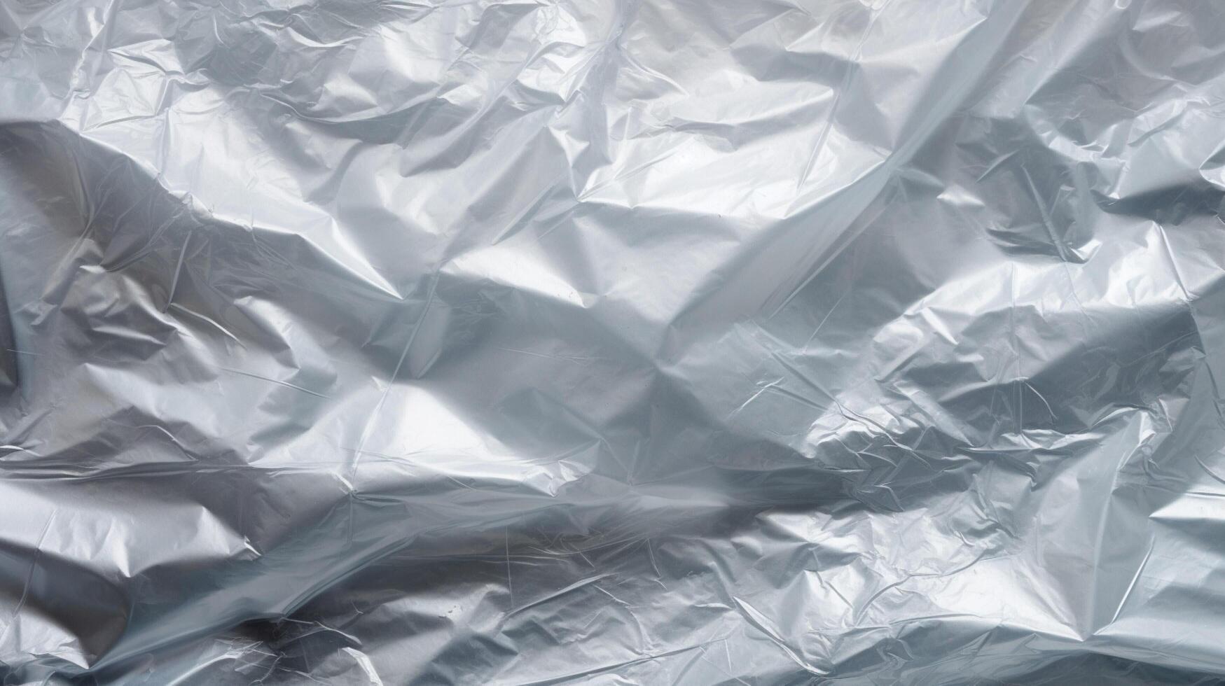 AI generated Plastic Wrap Texture Background photo