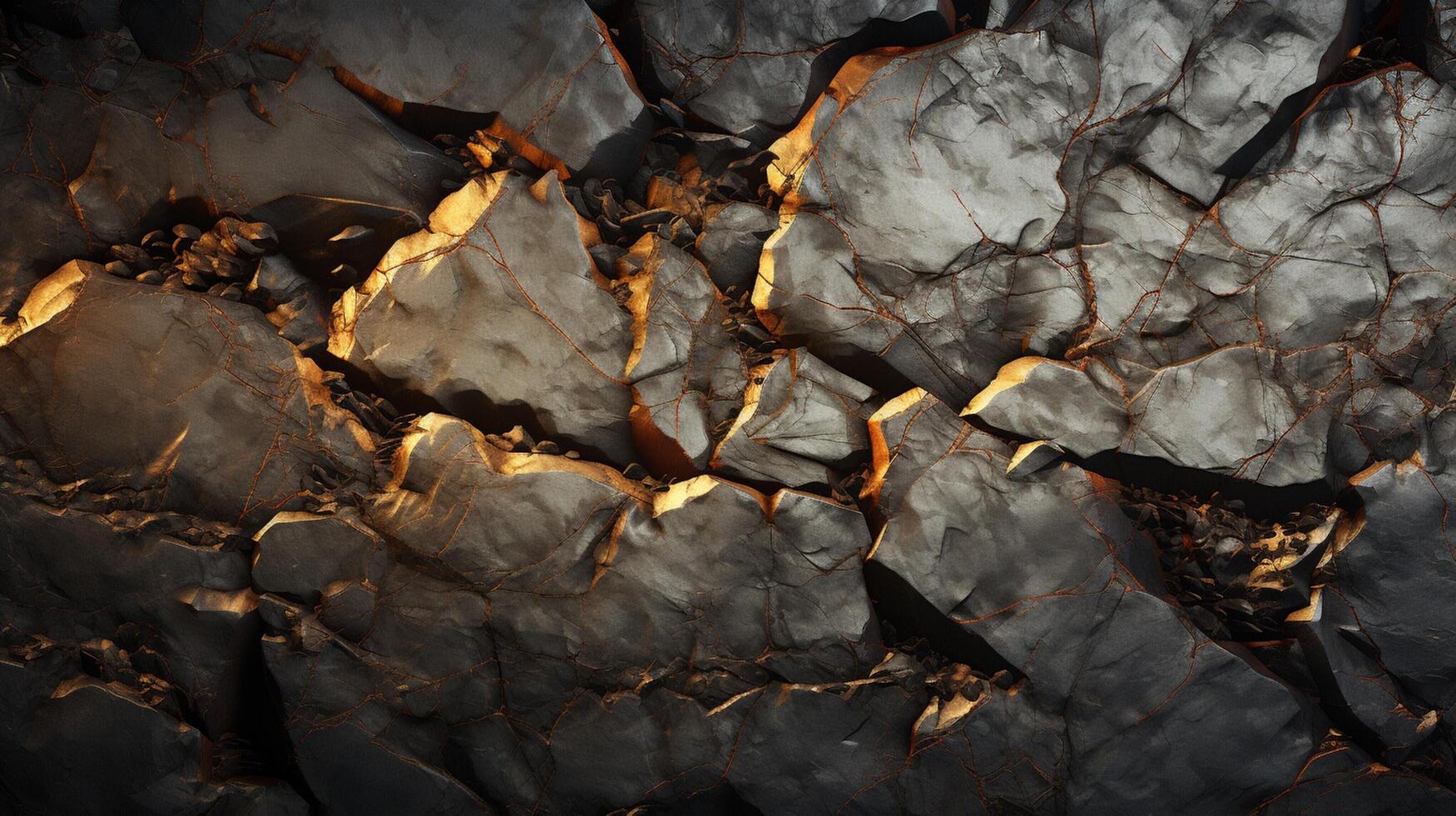 AI generated Porphyritic Stone Background photo