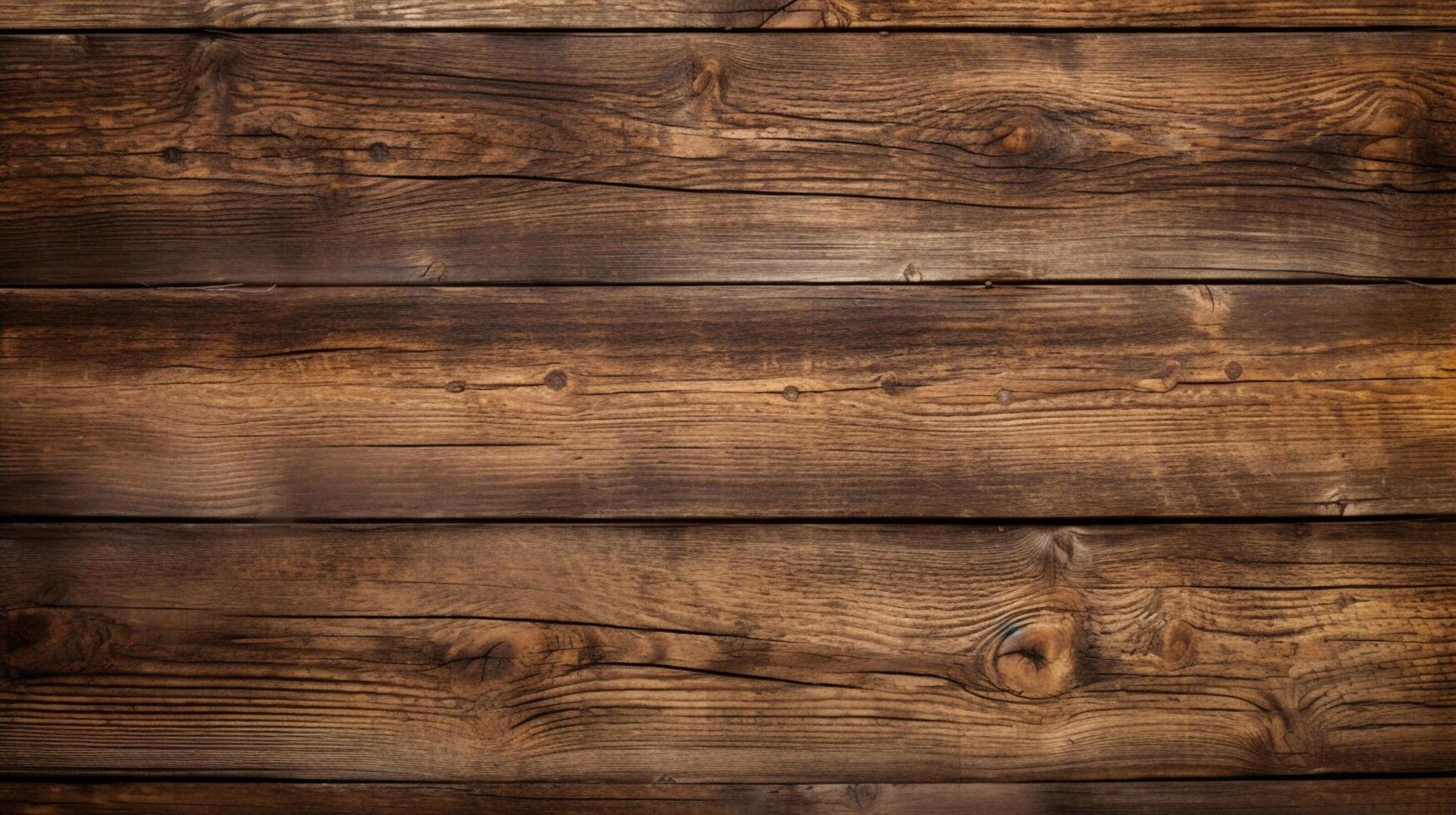 AI generated Rustic Wood Background photo