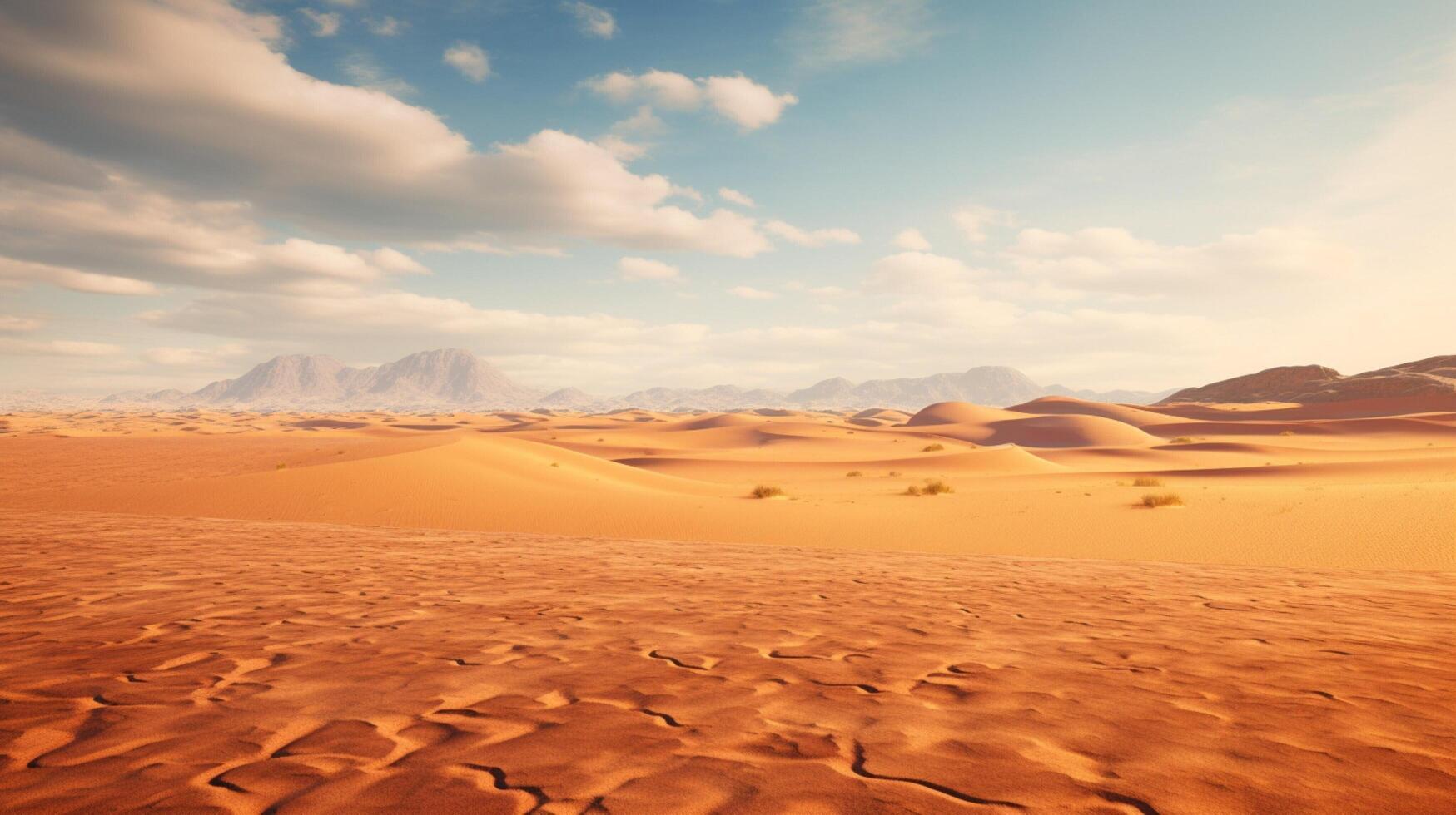 AI generated Sandy Desert Patterns background photo