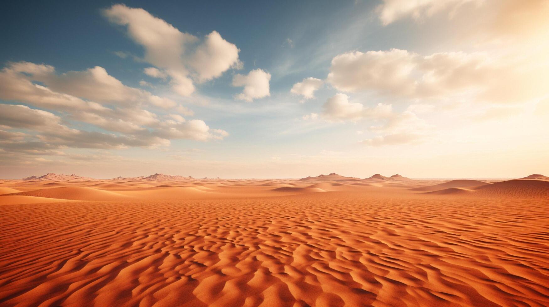 AI generated Sandy Desert Patterns background photo