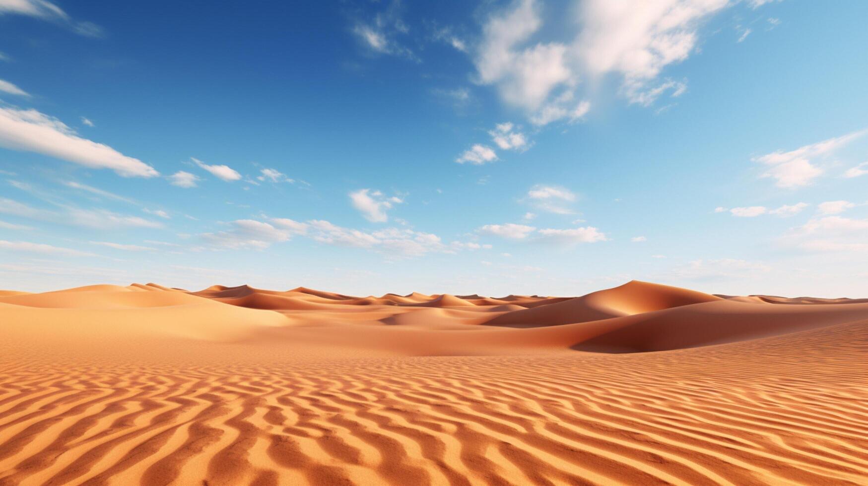 AI generated Sandy Desert Patterns background photo