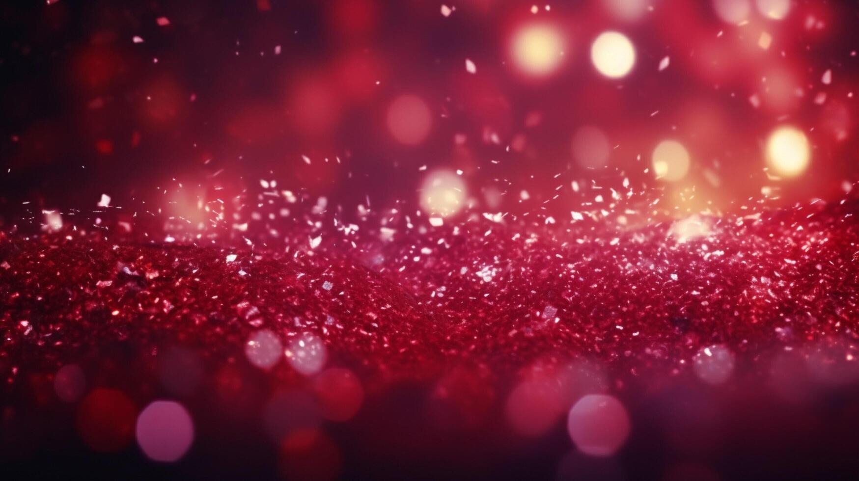 AI generated Shimmering particles sparkling dust and festive photo
