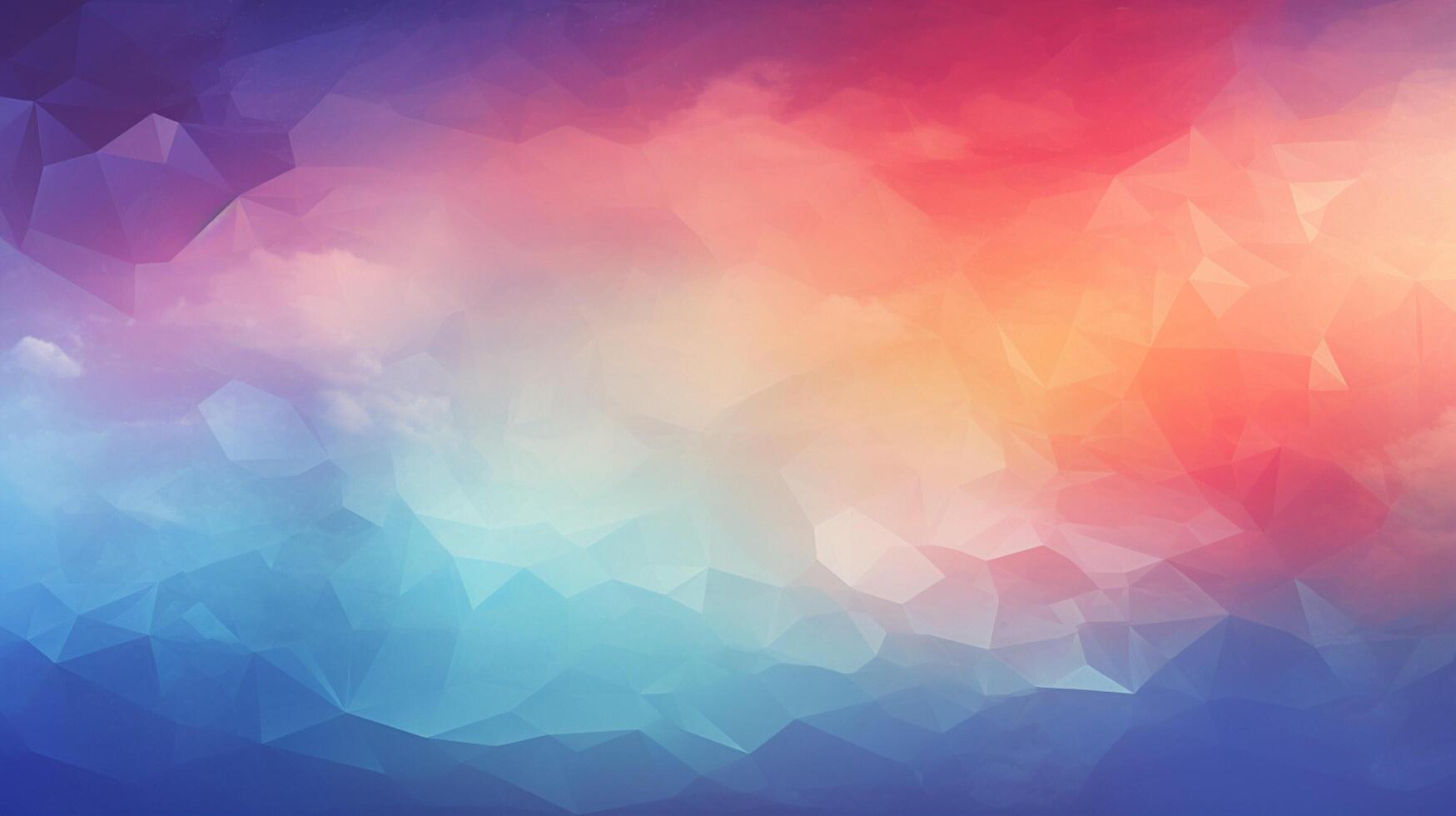 AI generated Sky with Abstract Avant-Garde Background photo