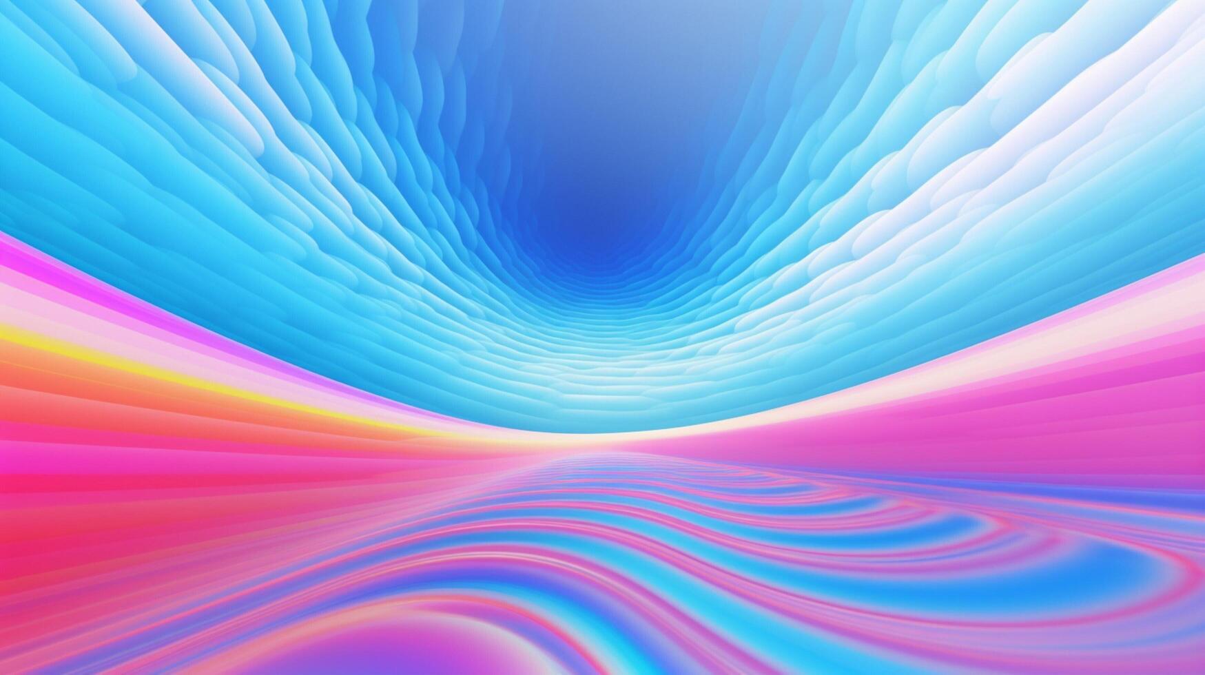 AI generated Sky with Abstract Op Art Background photo