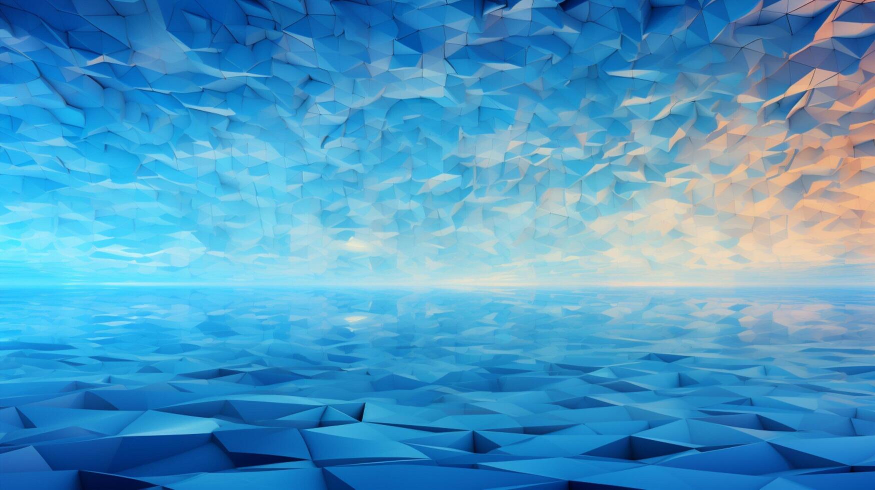 AI generated Sky with Abstract Patterns Background photo