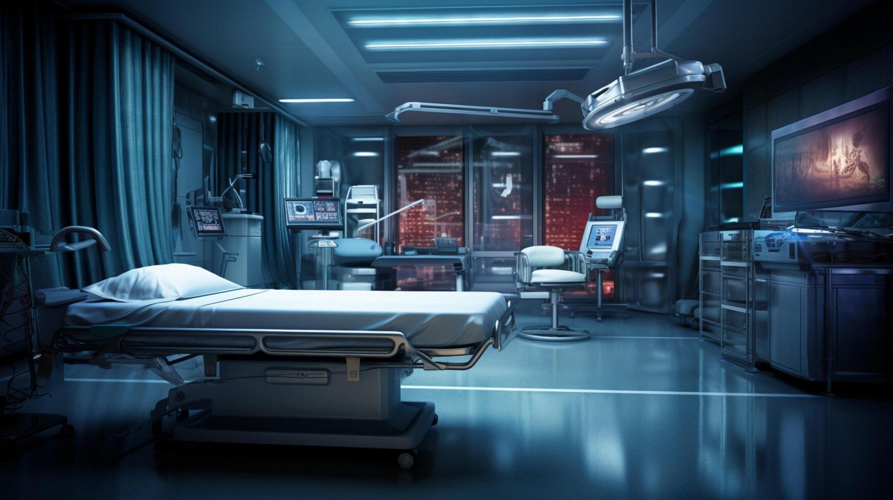 AI generated medical high quality background photo