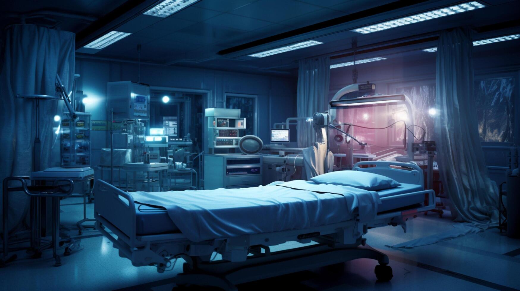 AI generated medical high quality background photo