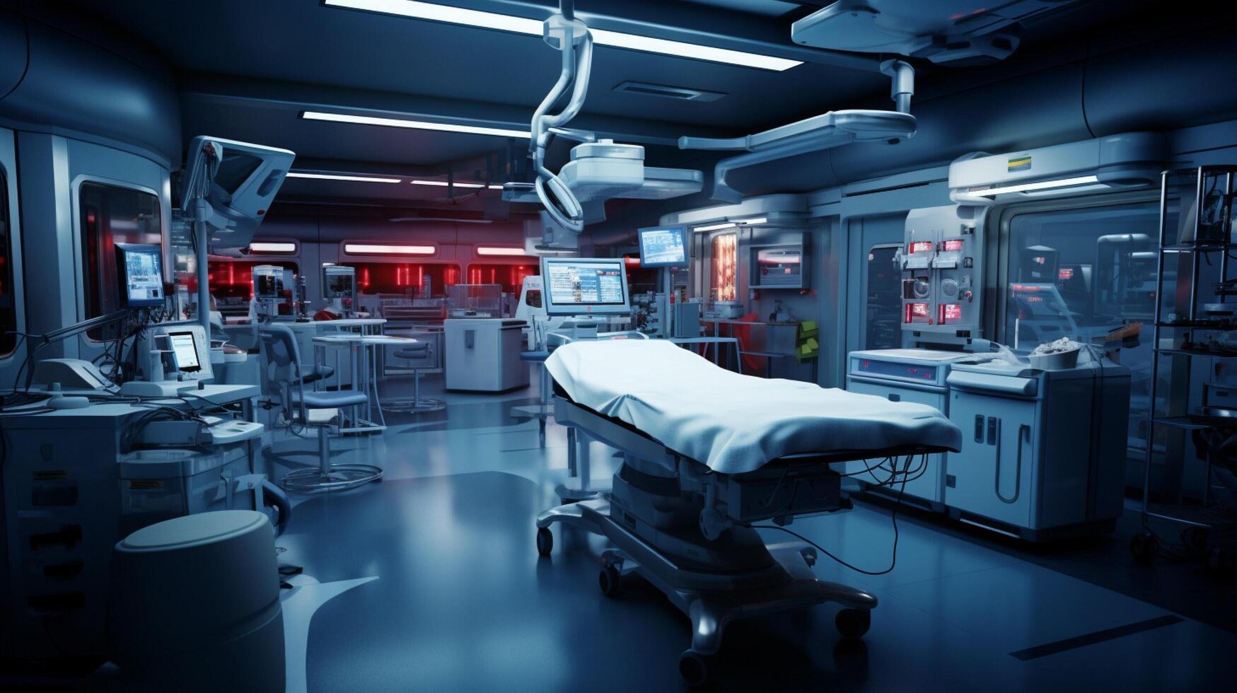 AI generated medical high quality background photo