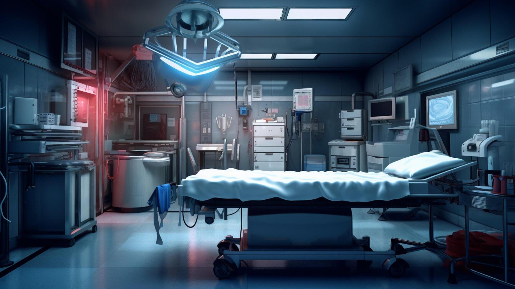 AI generated medical high quality background photo