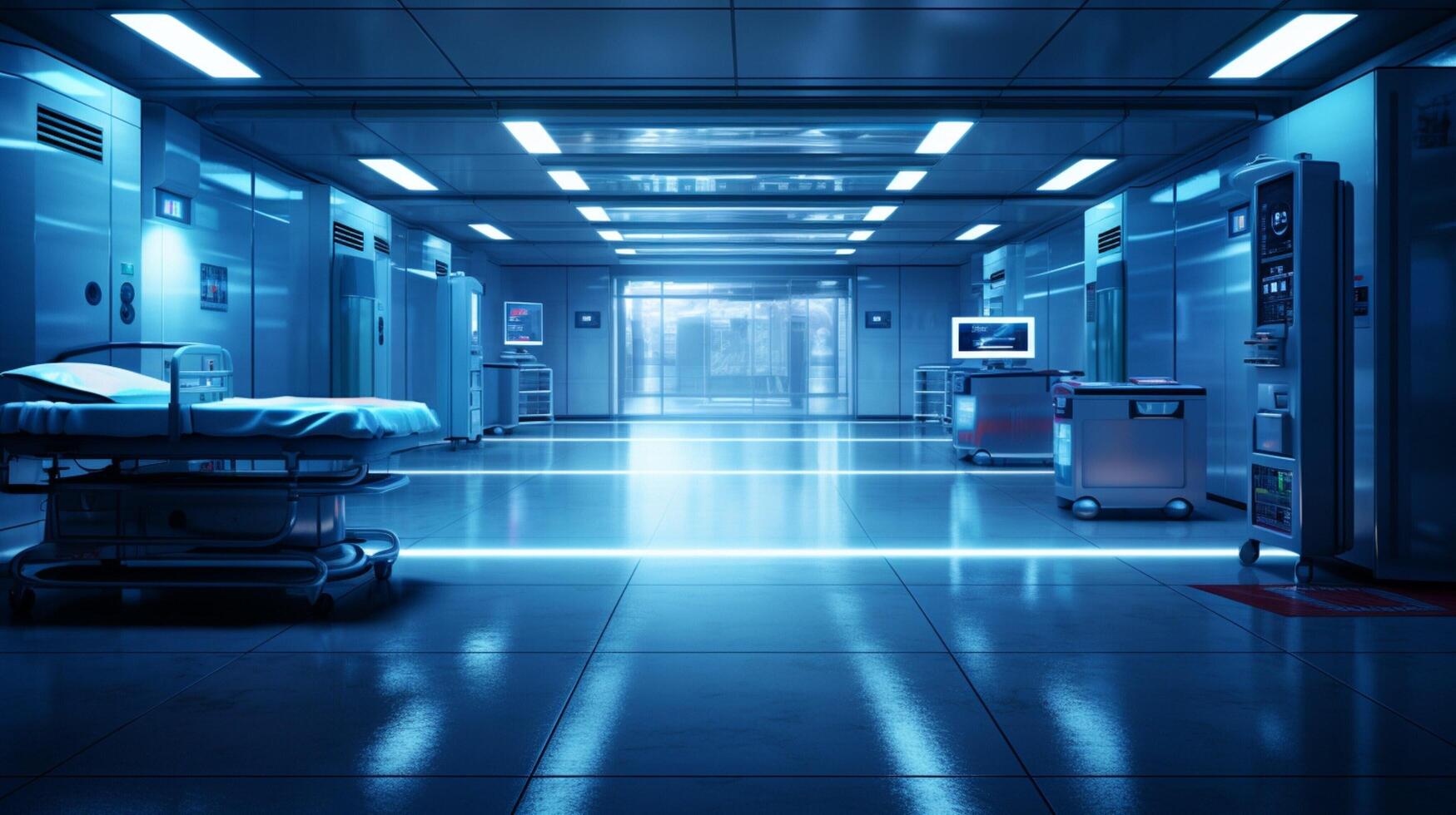 AI generated medical high quality background photo