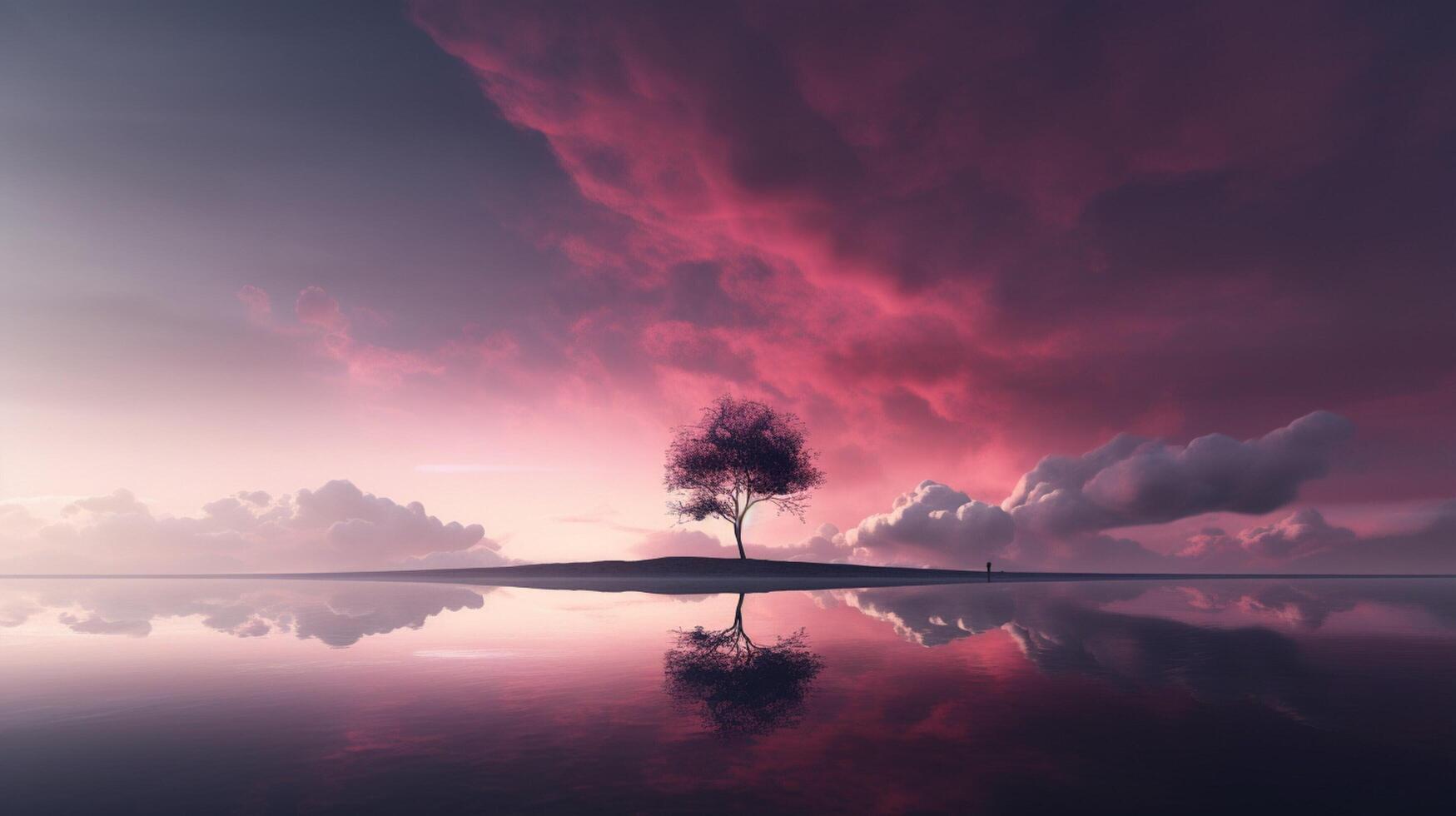 AI generated Minimalist Designs background photo