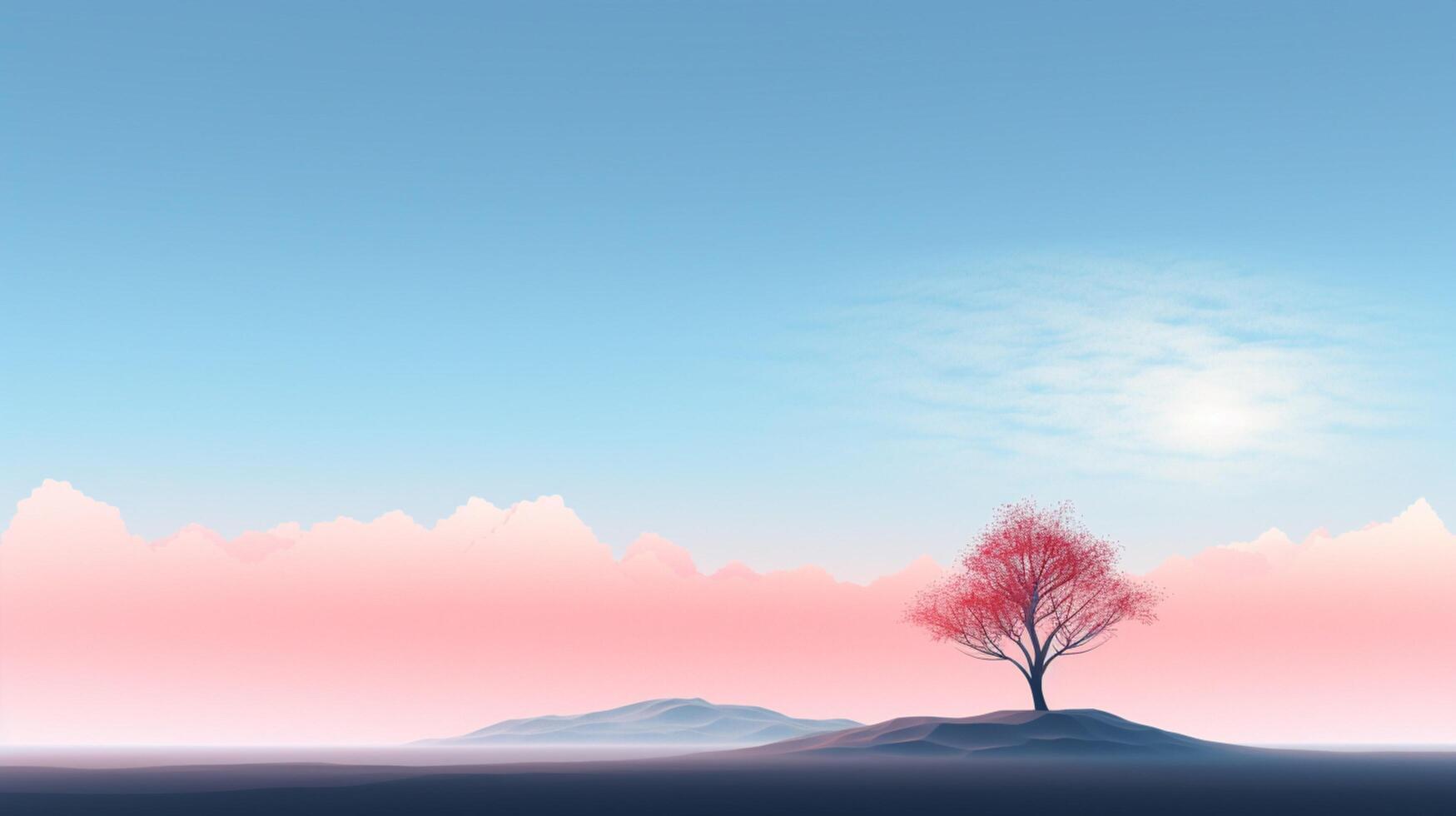 AI generated Minimalist Designs background photo